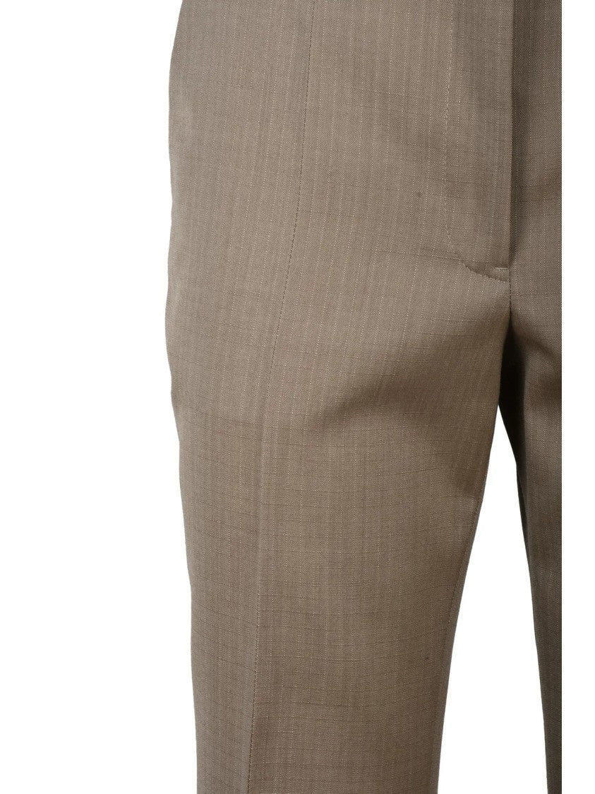 Jil Sander Cigarette Trousers - Grey