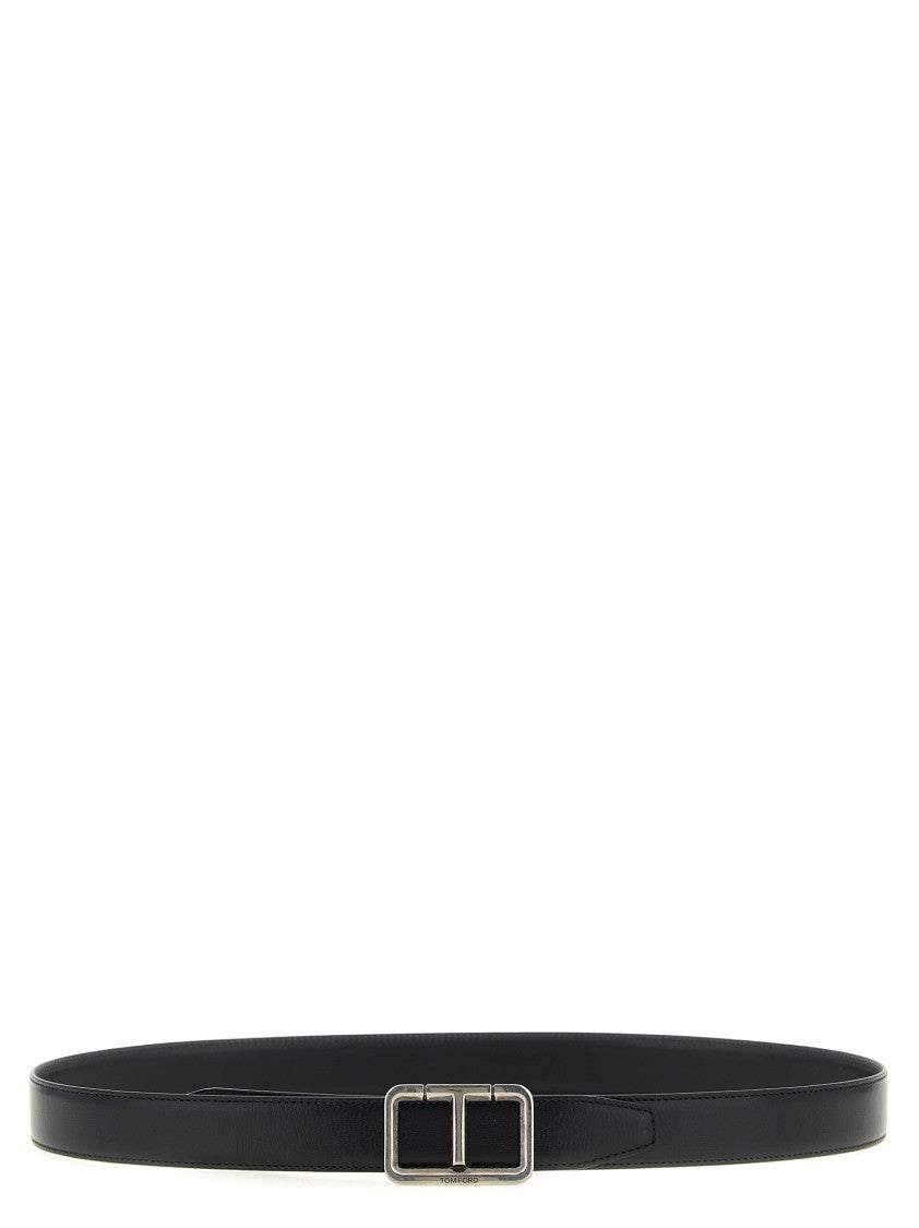 Tom Ford Antique Buckle Reversible Belt