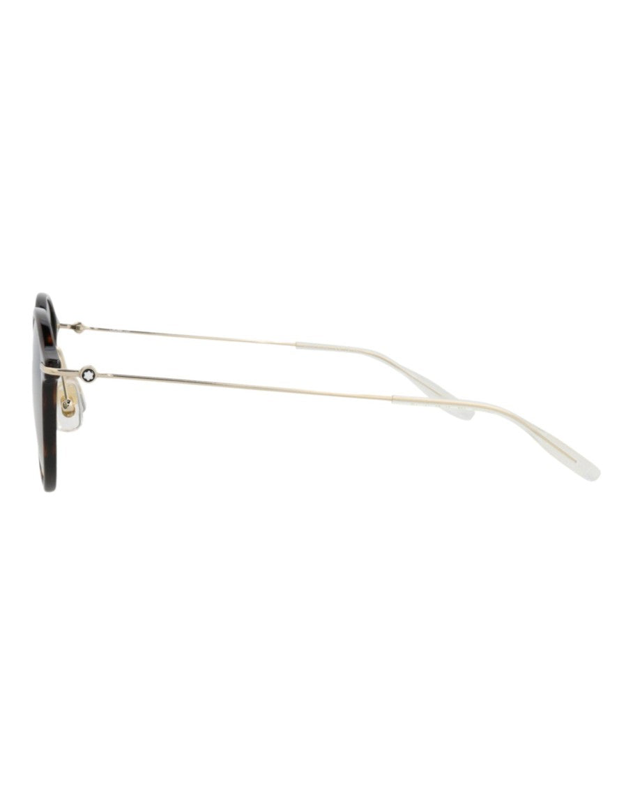 Montblanc Round-Frame Injection Sunglasses