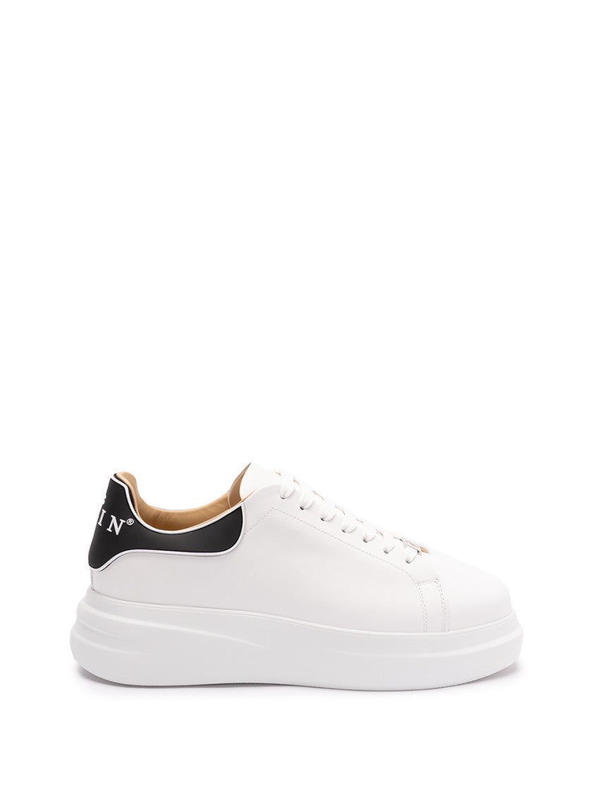 Philipp Plein Low-Top Sneakers With Calf Leather Upper