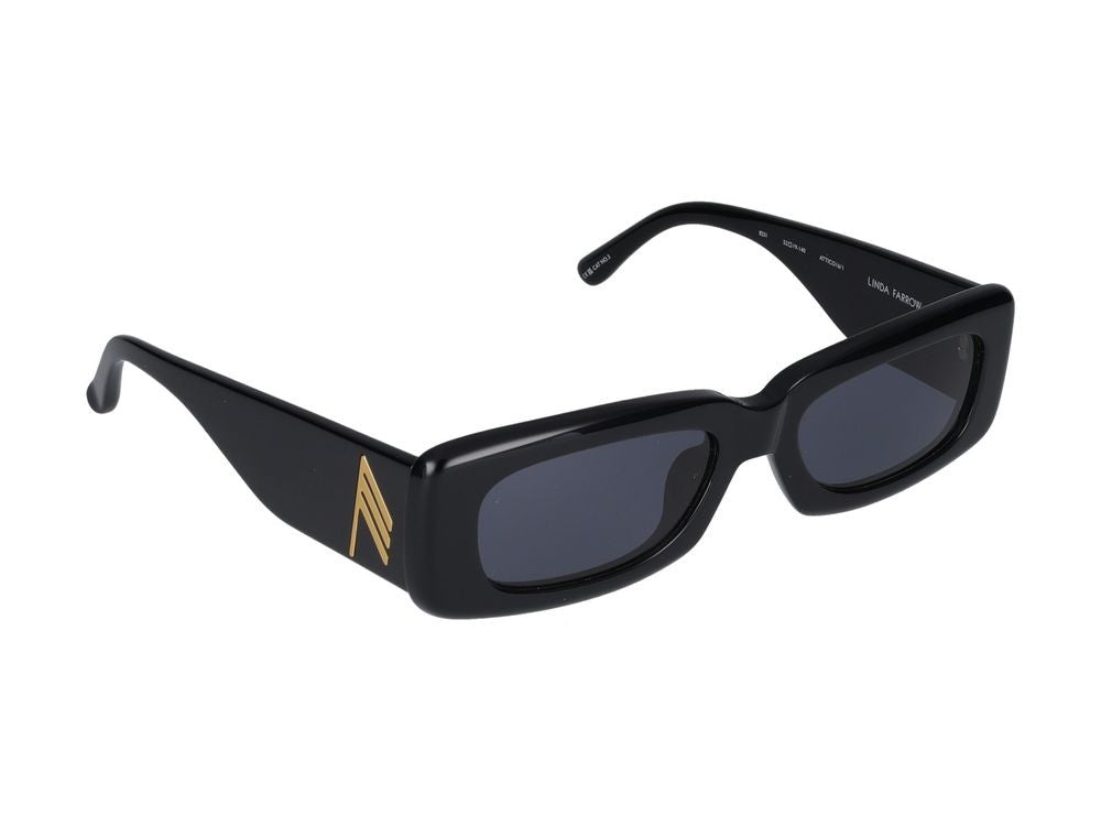Linda Farrow Sunglasses 16 Mini Marfa C01 Black 52/19/140