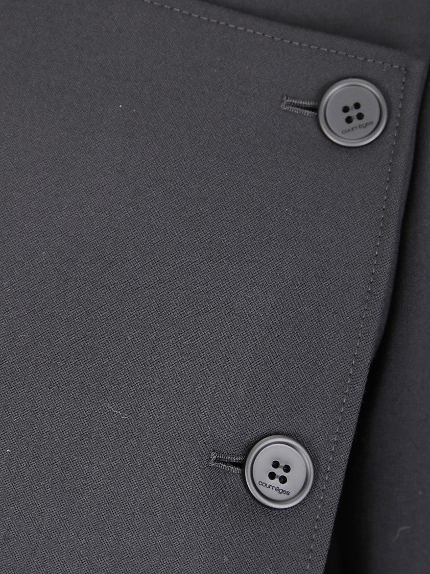 Courrèges Oblique Polywool Tailored Jacket