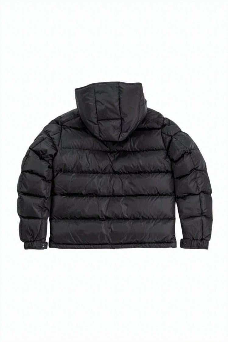 Moncler Quilted Short Down Jacket With Detachable Hood