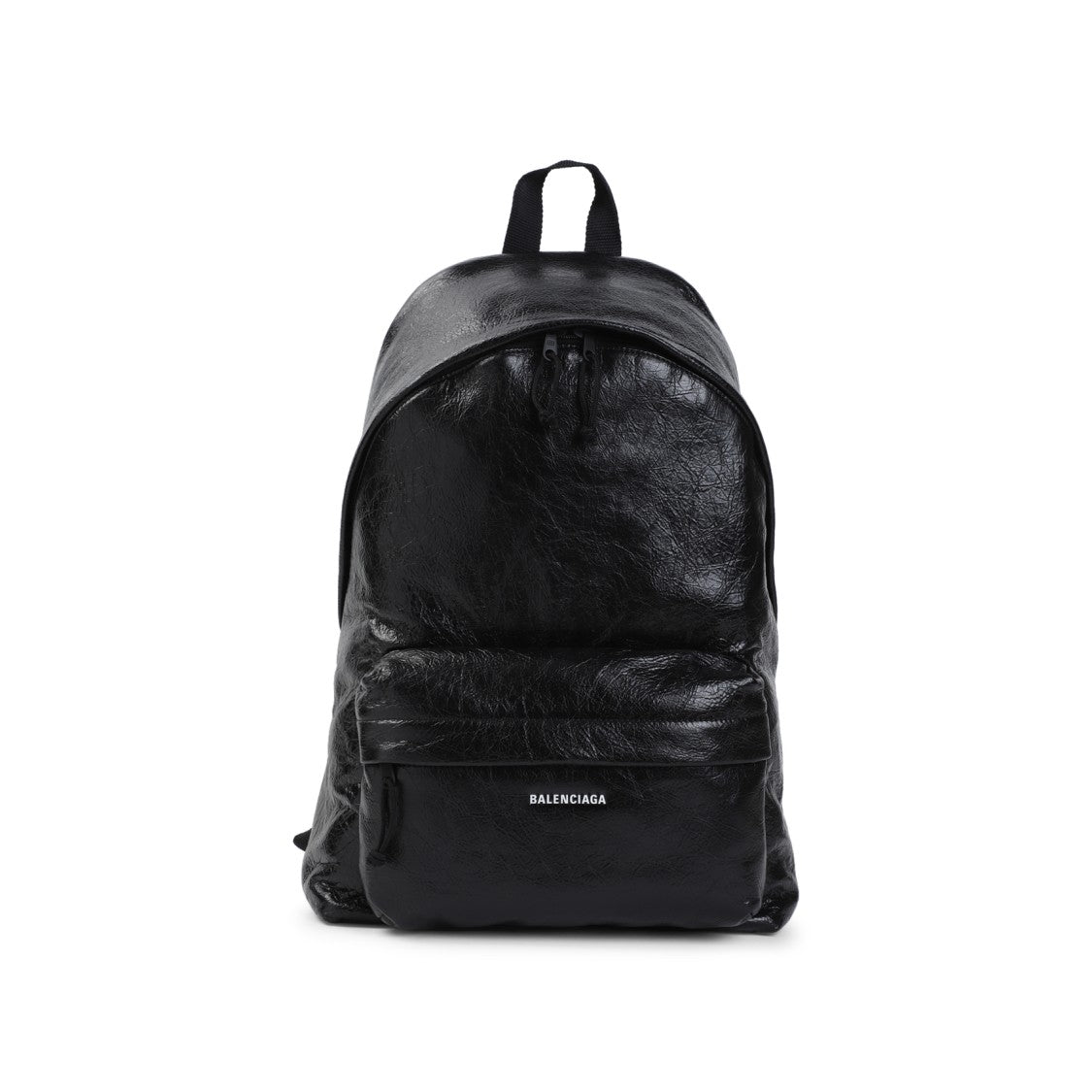 Balenciaga Black Lamb Leather Explorer Backpack