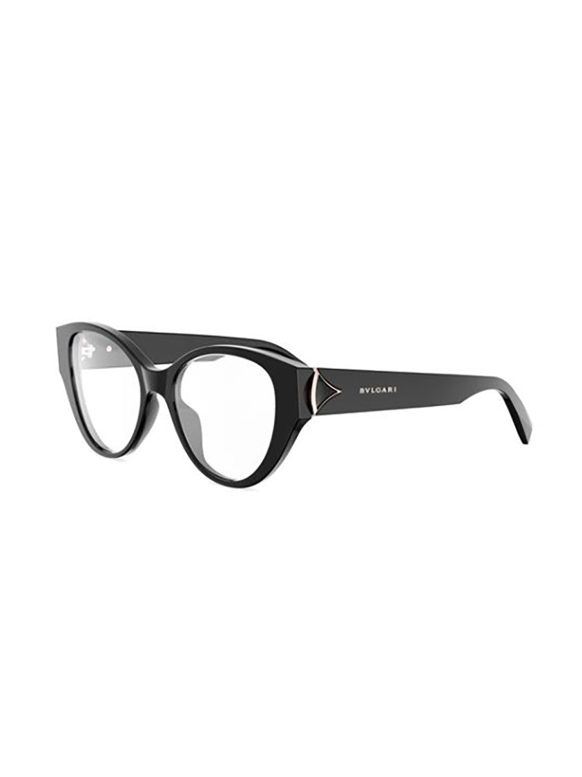 Bulgari Black Bv50063i Cat-Eye Glossy Frames