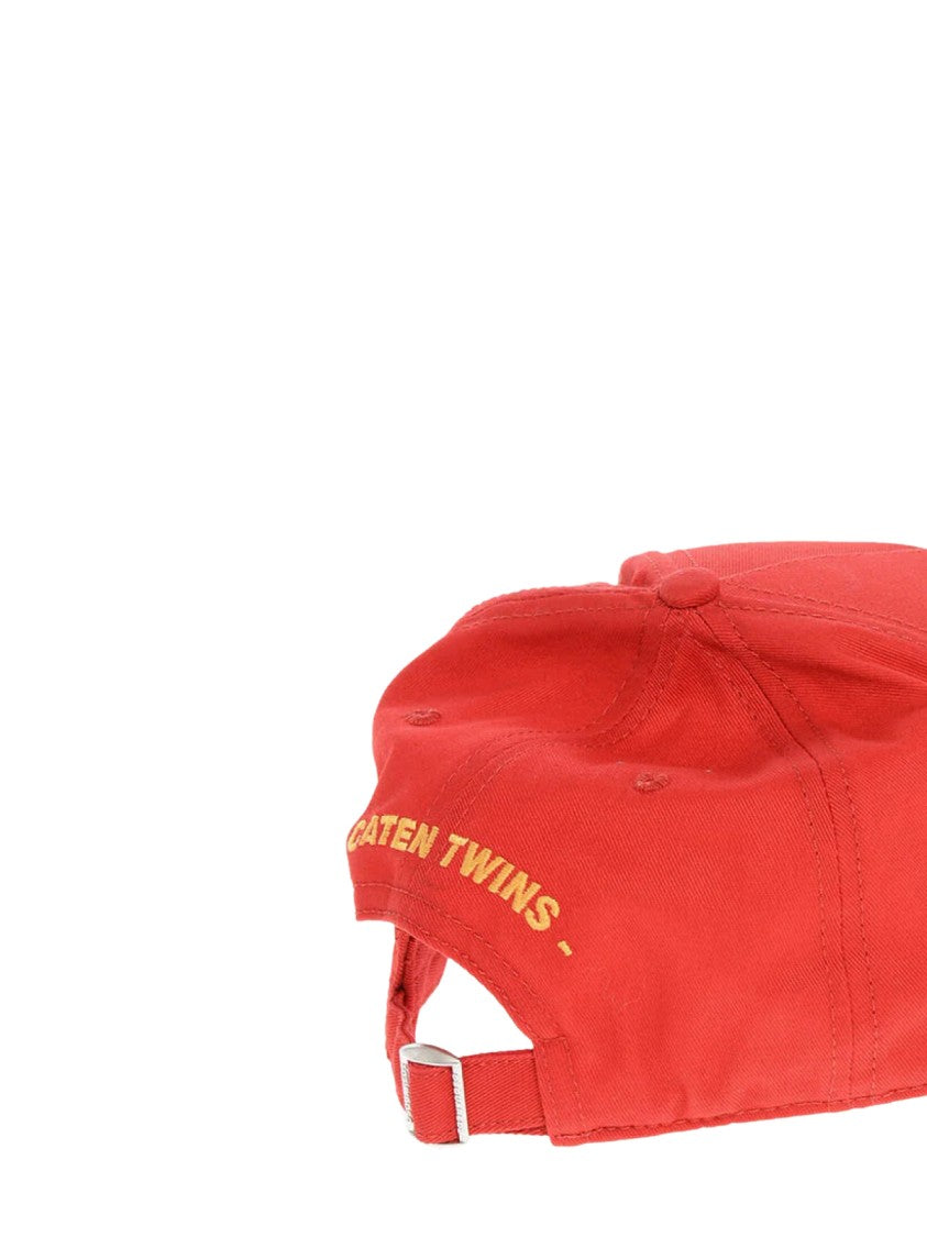 Dsquared2 Climbing Twins Logo Baseball Cap