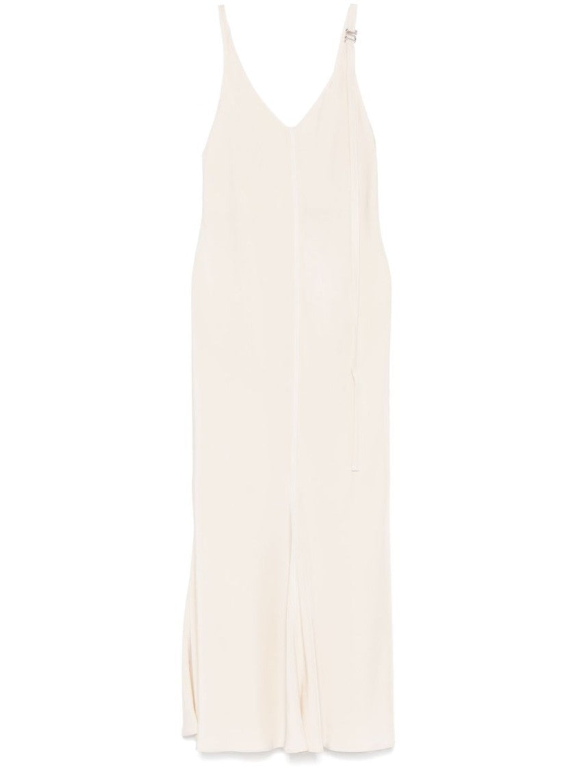 Sportmax Maxi Dress With Deep V-Neckline
