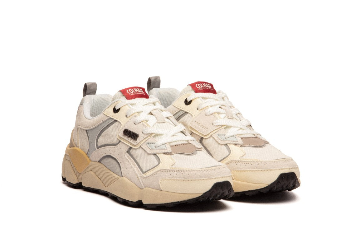 Colmar Originals Garner Smooth Sneakers With Textured Nylon