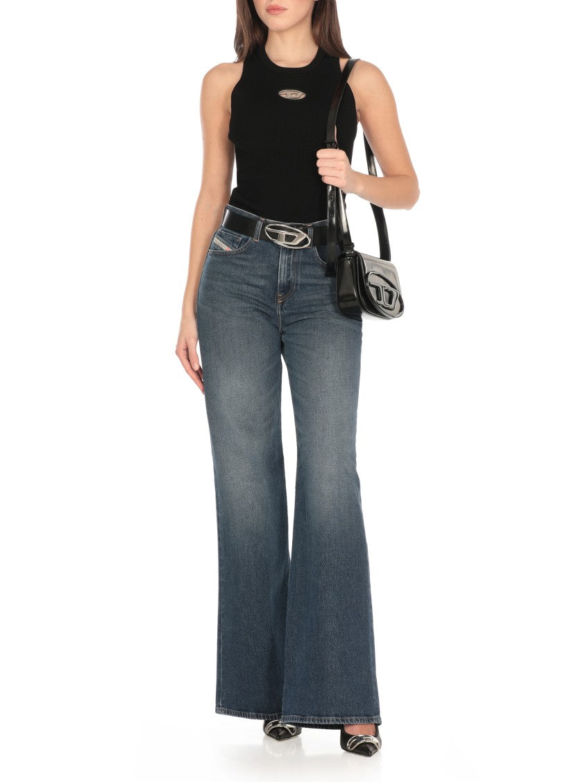 Diesel Black Top With Logo