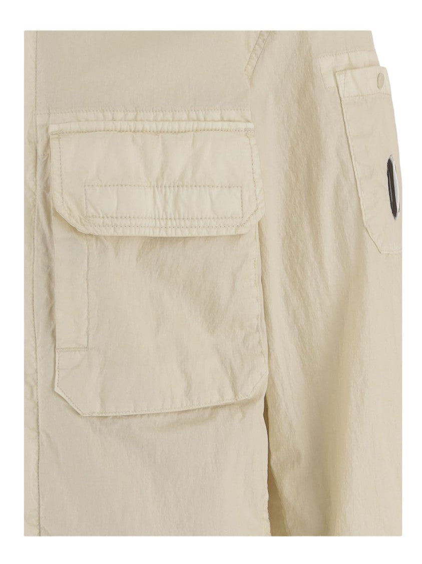 C.P. Company Technical Cotton-Blend Utility Shirt With Classic Collar
