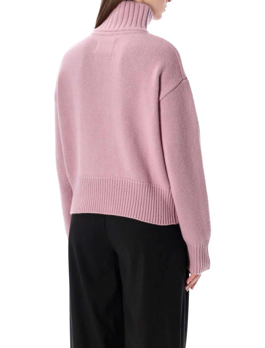 Extreme Cashmere Zip-Up Jacket With Minimalist Design And Functional Closure