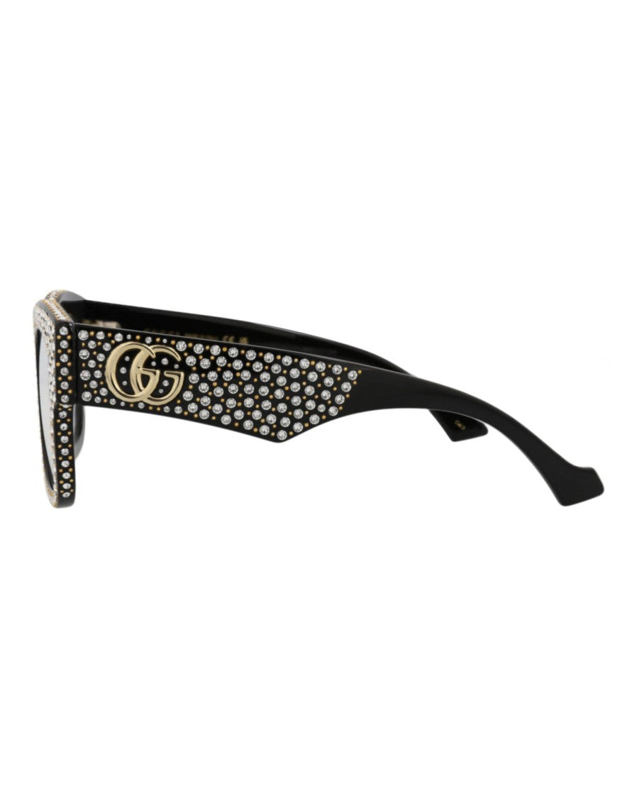 Gucci Square-Frame Recycled Acetate Sunglasses