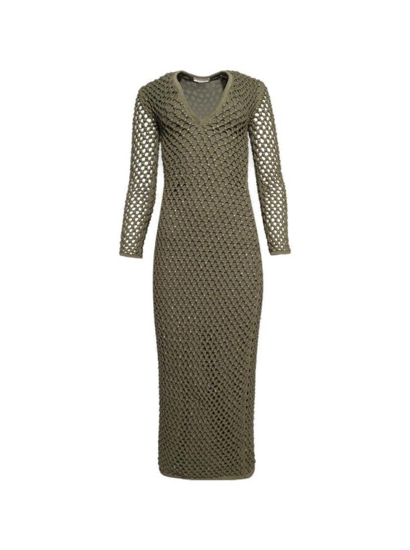 Diotima Nina Gown Bay Leaf