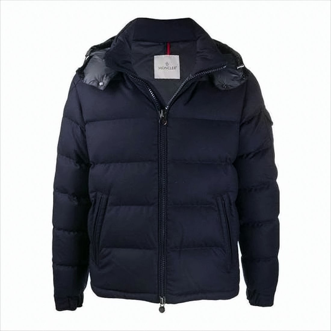 Moncler Quilted Blue Down Jacket