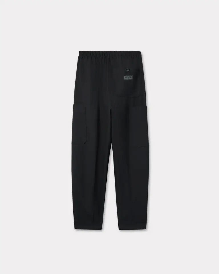 Kenzo Fluid Wool Cargo Jog Pants