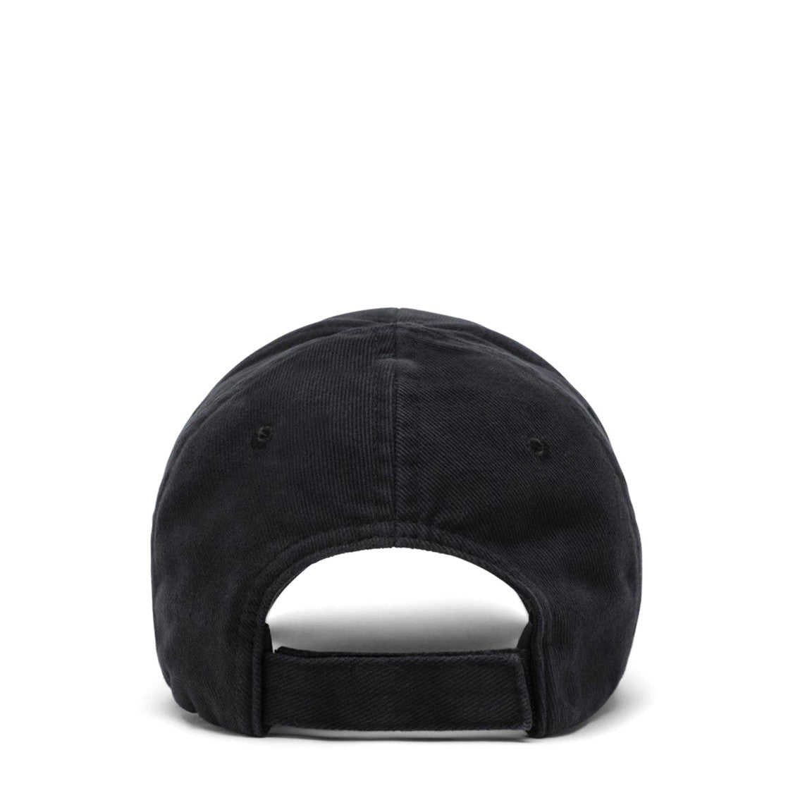 Balenciaga Black Ua Cap With Adjustable Strap