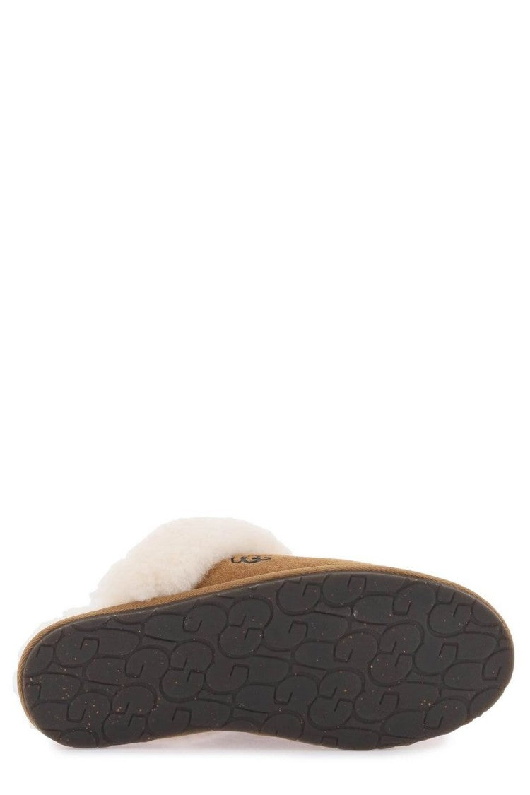 Ugg Soft Suede Mules With Plush Shearling Lining