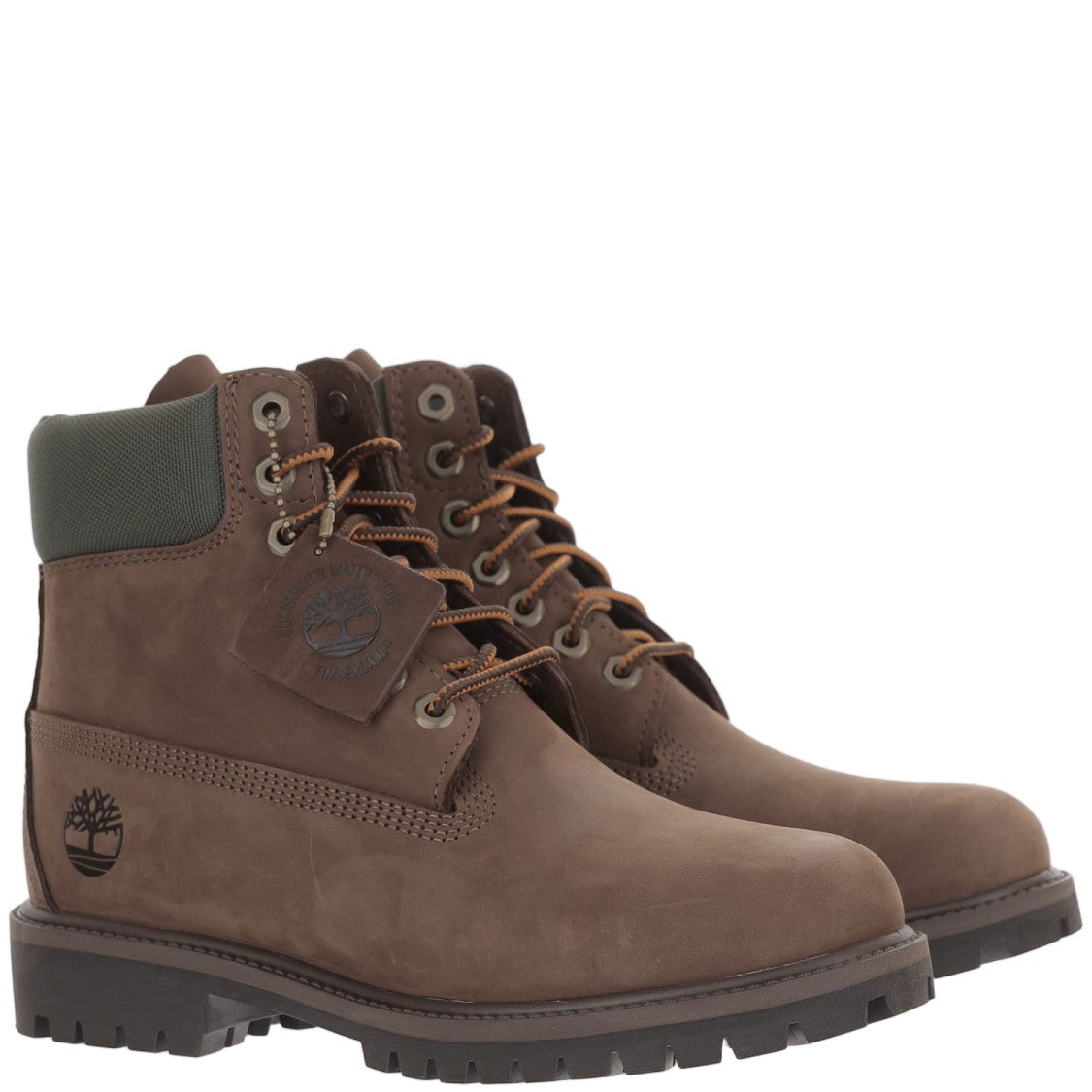 Timberland Light Brown Heritage Lace-Up Suede Boots