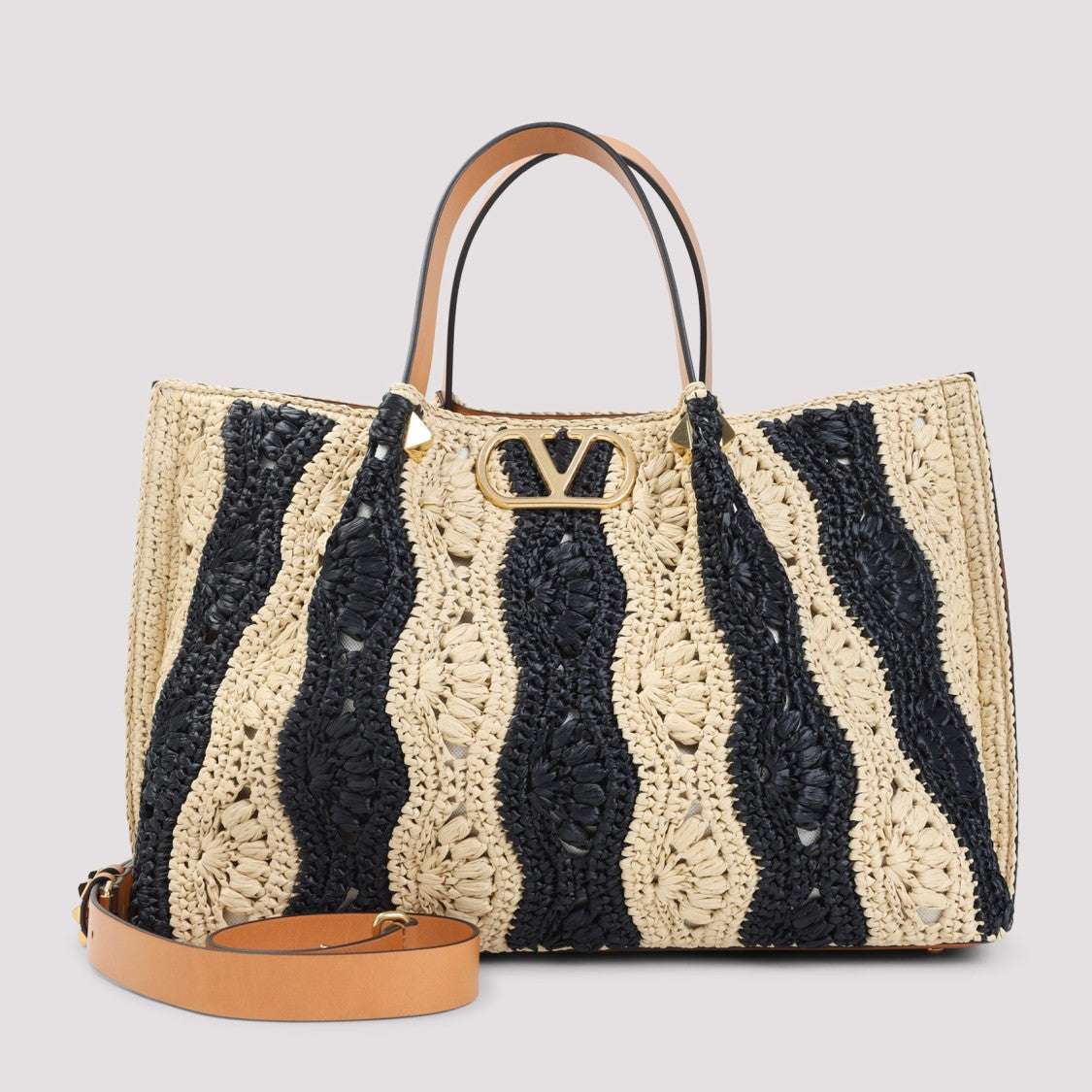Valentino Garavani Woven Design Tote Bag