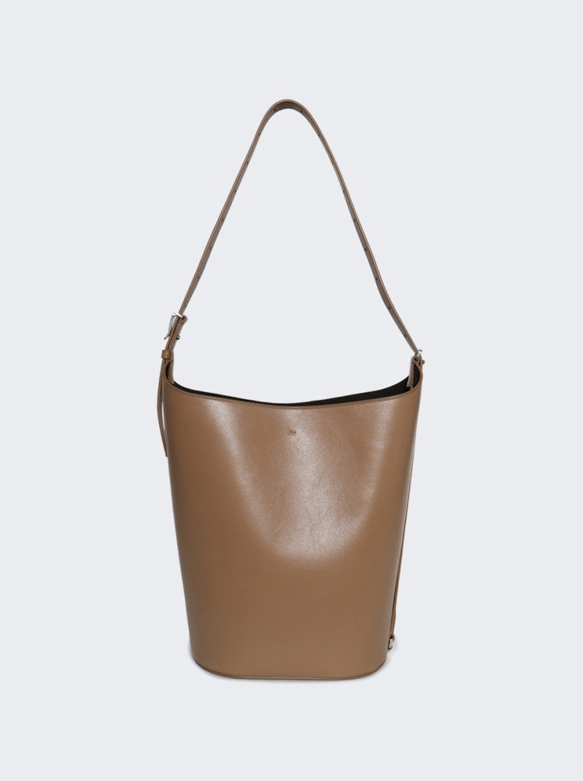 Proenza Schouler Brant Bucket Bag In Smooth Calf Leather Cumin