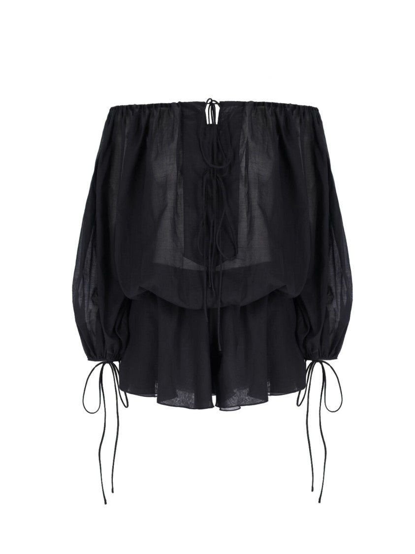 The Andamane Wilma Playsuit' Jumpsuit – Black