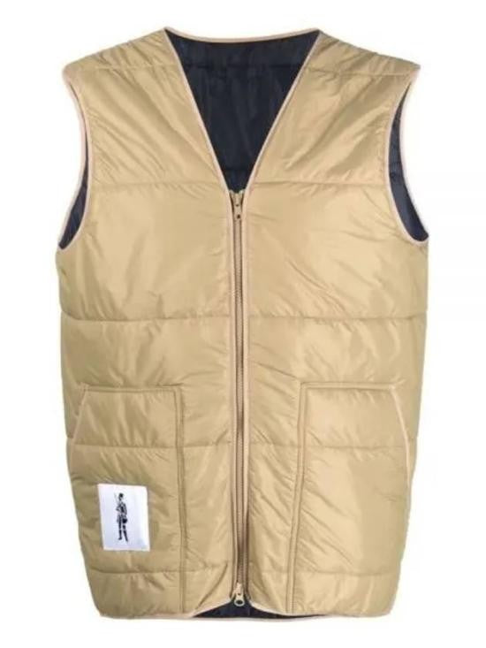 Mackintosh Quilted Sleeveless Vest With Front Zipper And Pockets