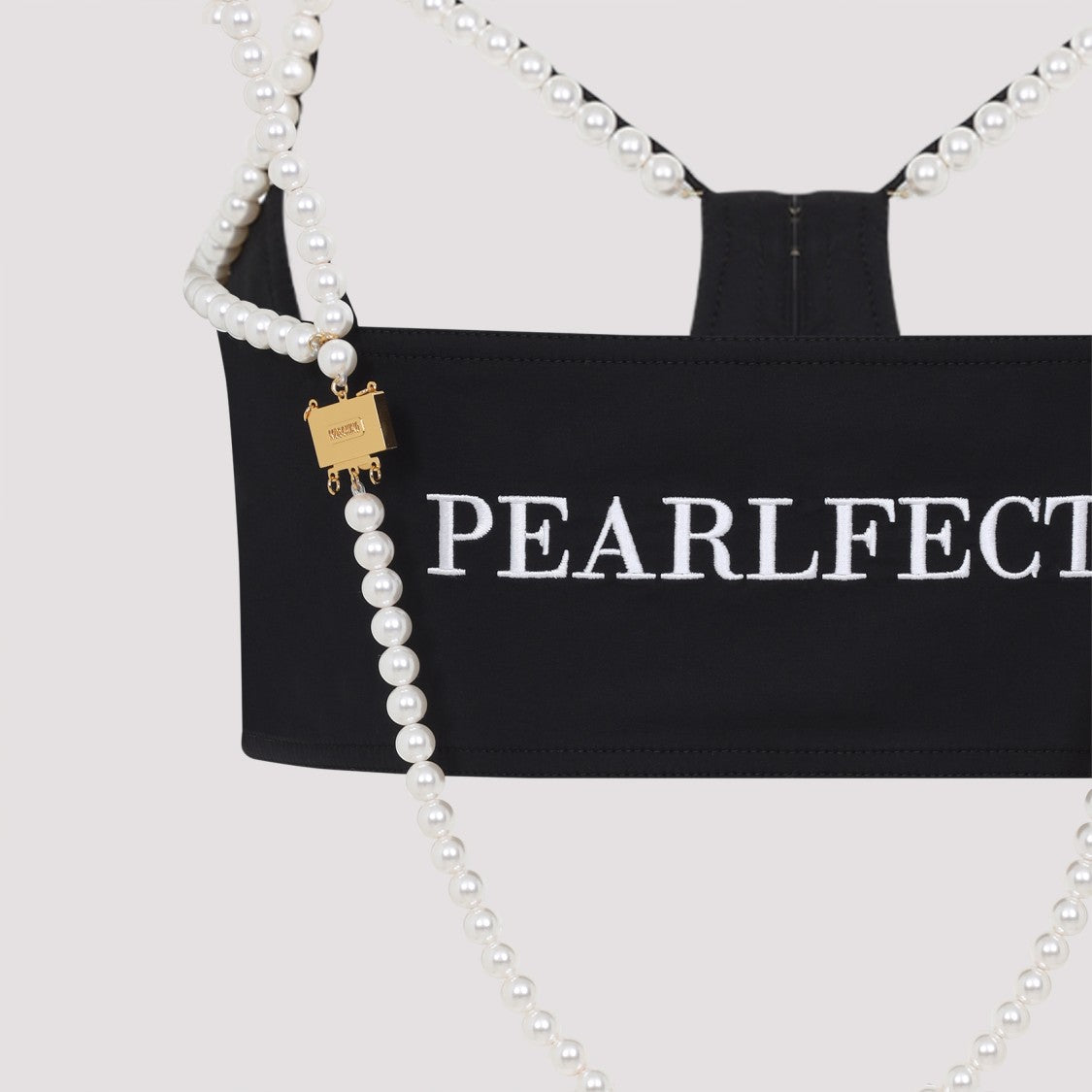 Moschino Black Cotton Tank Top