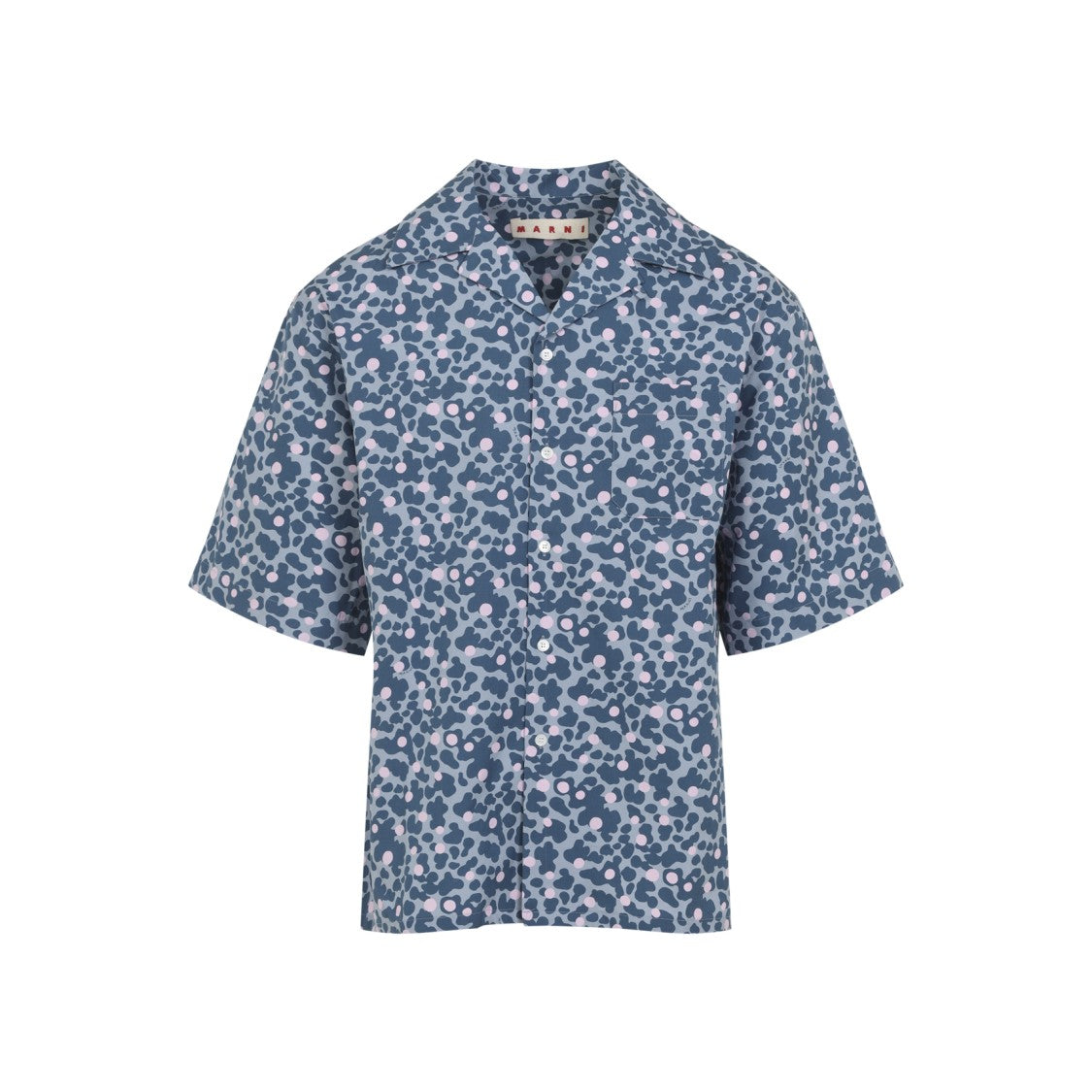 Marni Ss Blue Cotton Shirt
