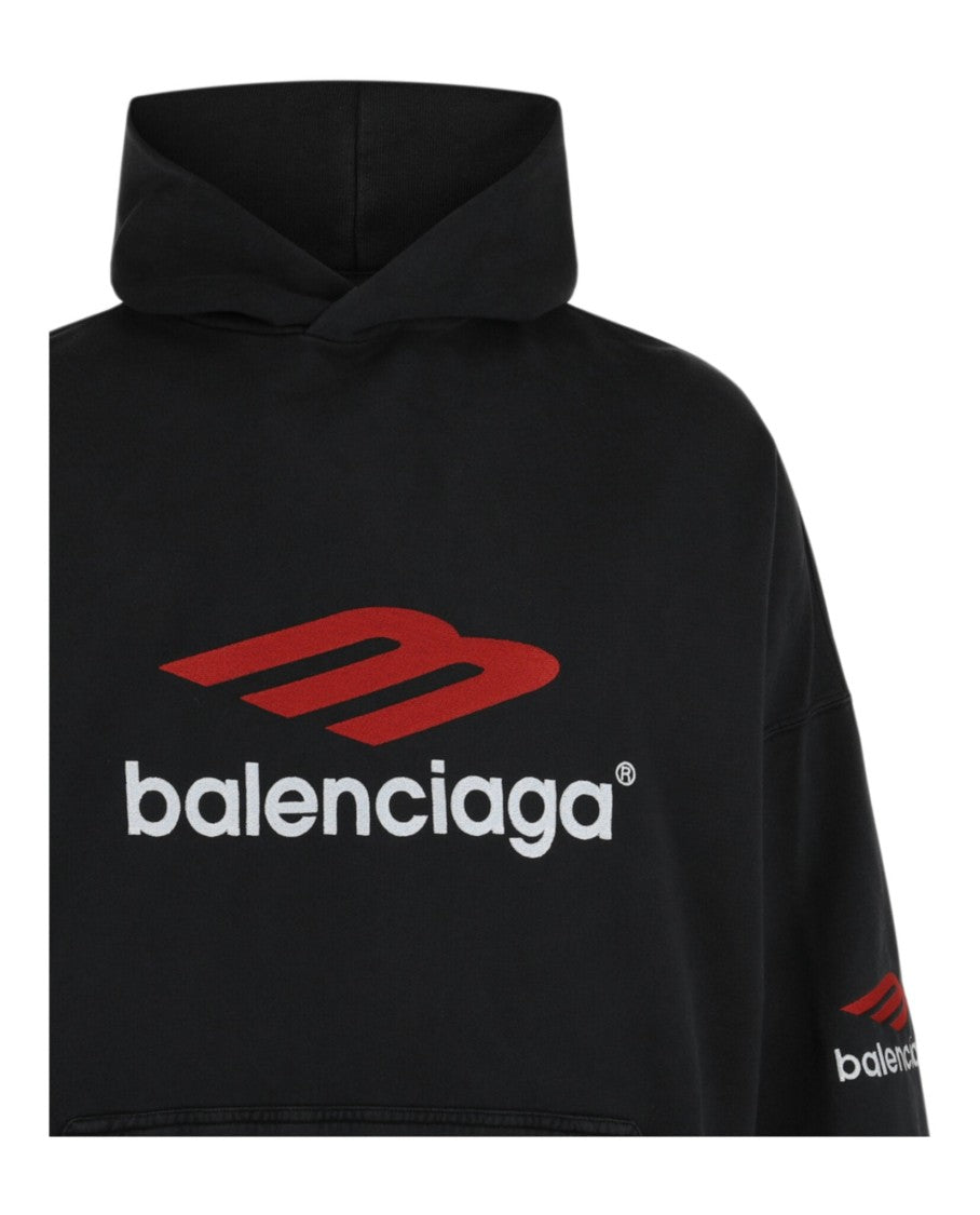 Balenciaga 3B Sports Icon Oversized Hoodie