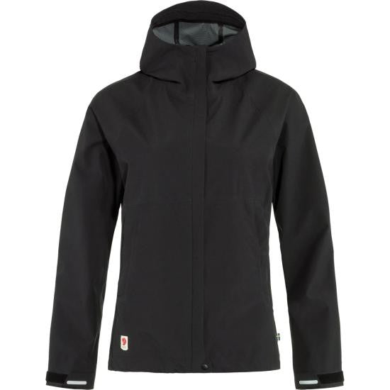 Fjallraven Kanken Minimalist Black Jacket With High Collar And Hood