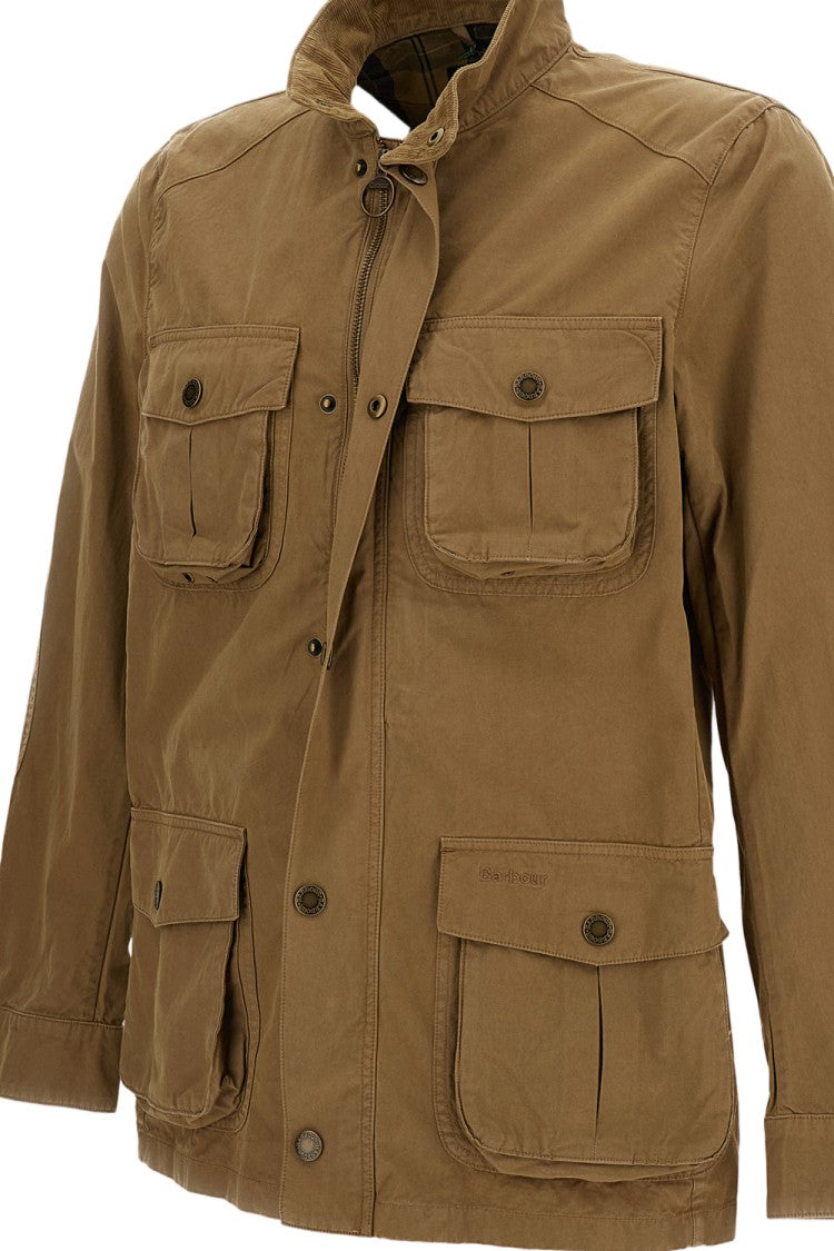 Barbour Corbridge Beige Cotton Jacket