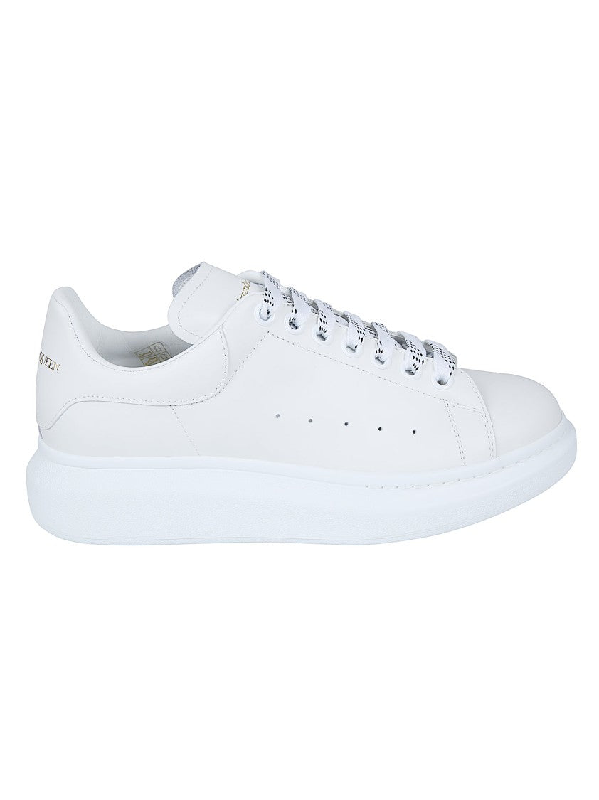 Alexander Mcqueen Elevated Calfskin Leather Sneakers