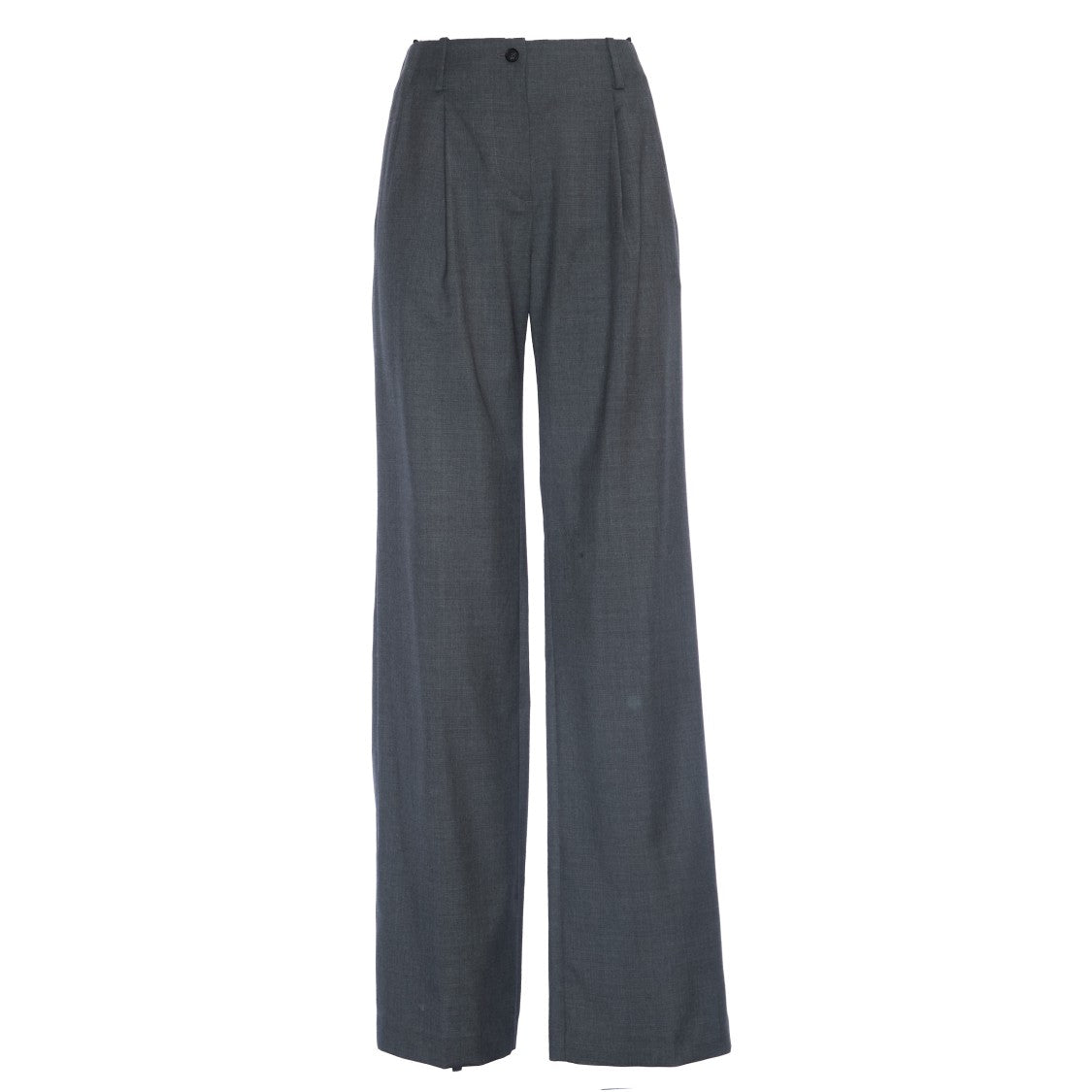 N°21 Wide-Leg Trousers With High Waist