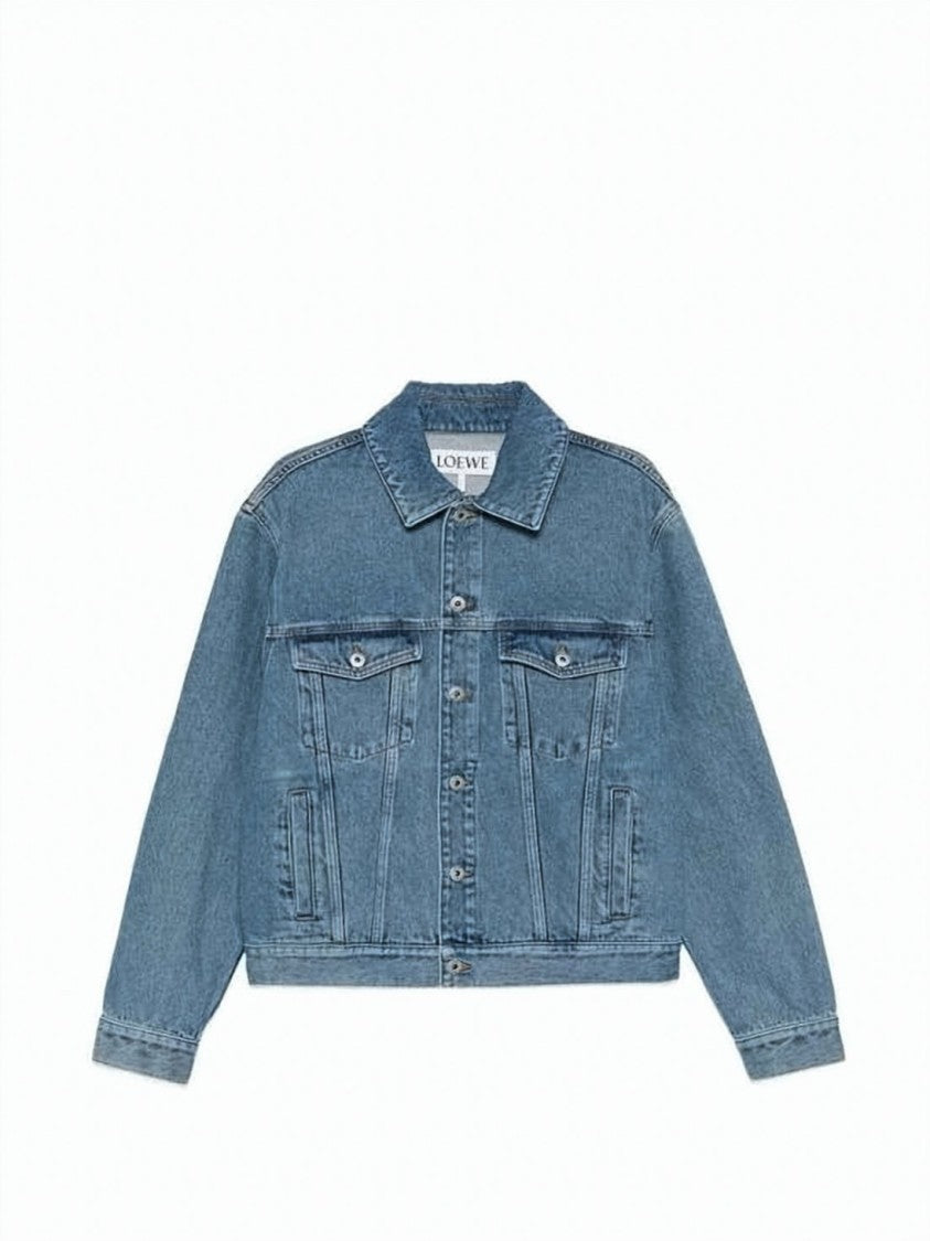 Loewe Classic Denim Jacket With Signature Accents