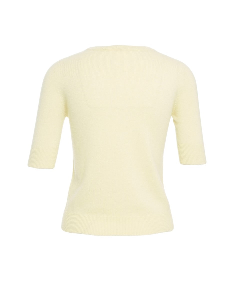 Mvm Cashmere Pullover With Classic Neckline