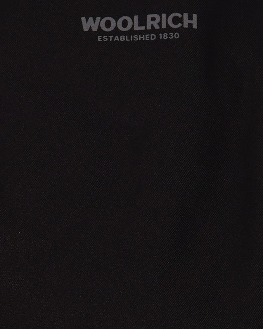 Woolrich Technical Fabric Crestmont Jacket With Adjustable Hood