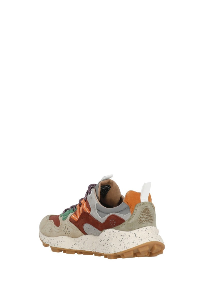 Flower Mountain Multicolor Yamano 3 Suede Inserts Sneakers