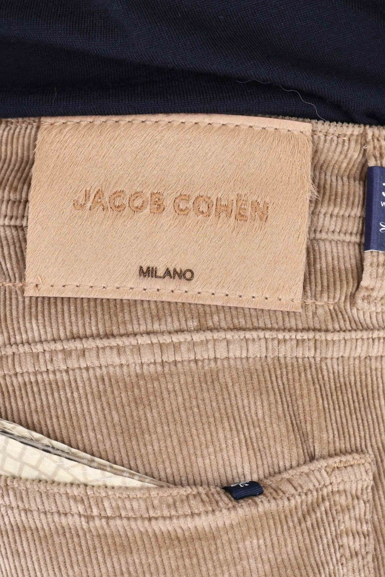 Jacob Cohen Scott Fit Mille Righe Velvet 5-Pocket Trousers