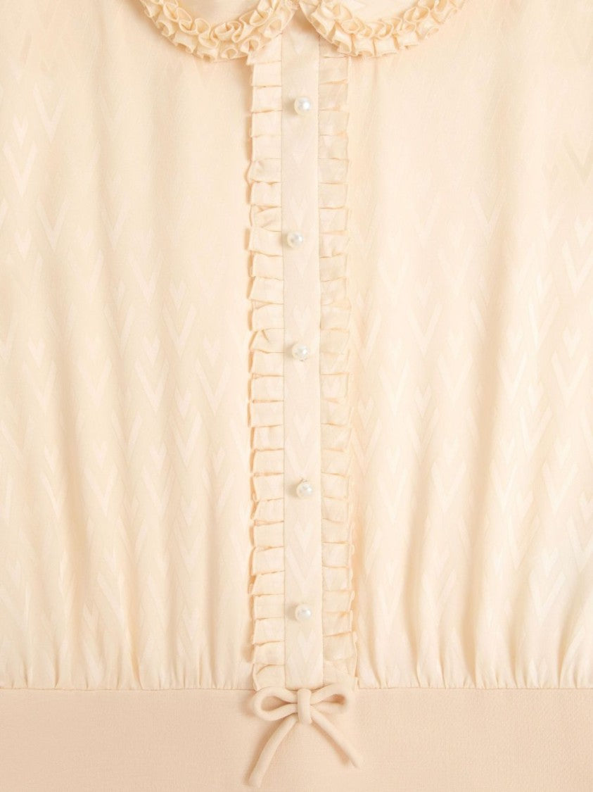 Valentino Crepe Couture Short Dress