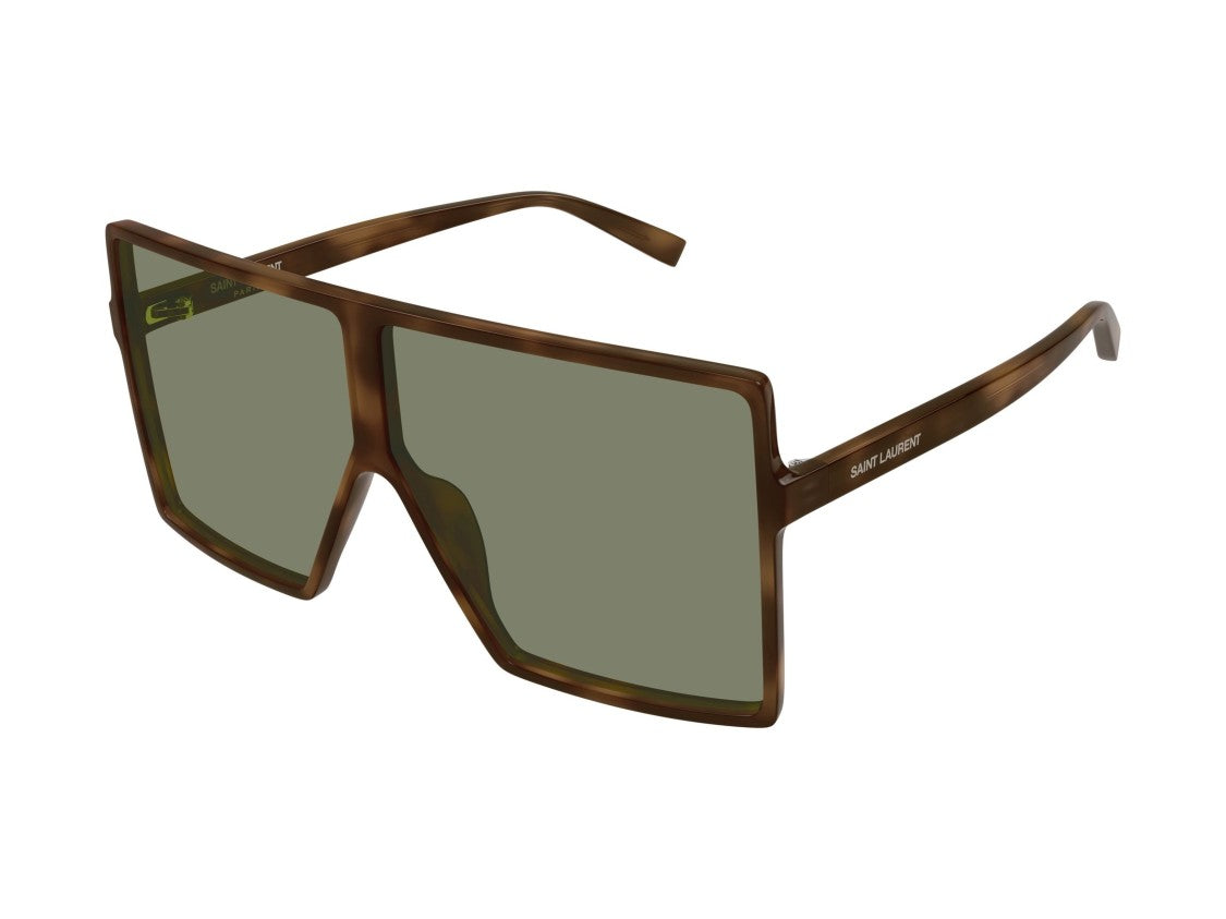 Saint Laurent Sl 909 Betty S Tortoiseshell Oversized Square Sunglasses