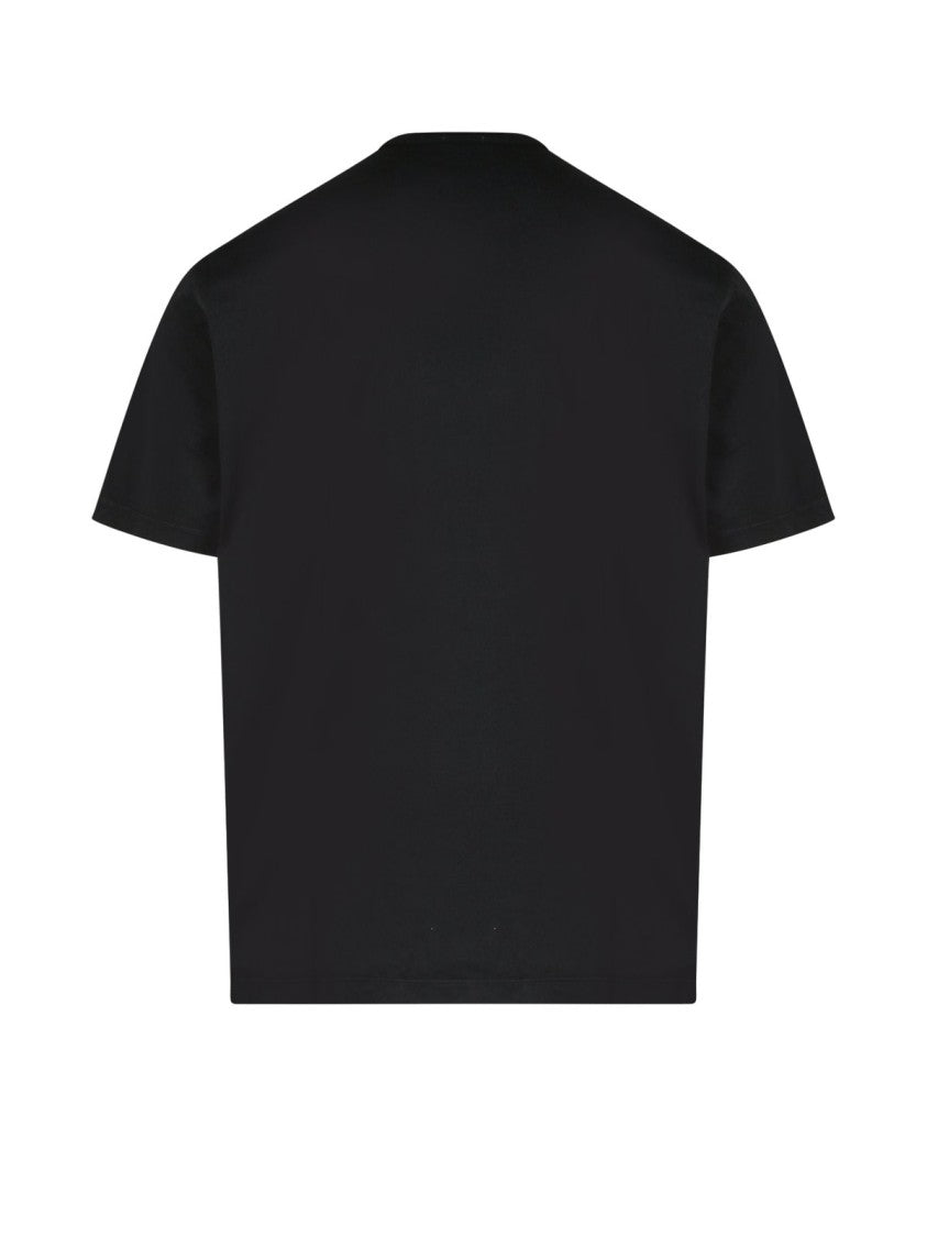 Our Legacy Relaxed Fit Black Short-Sleeve T-Shirt With Minimalist Design