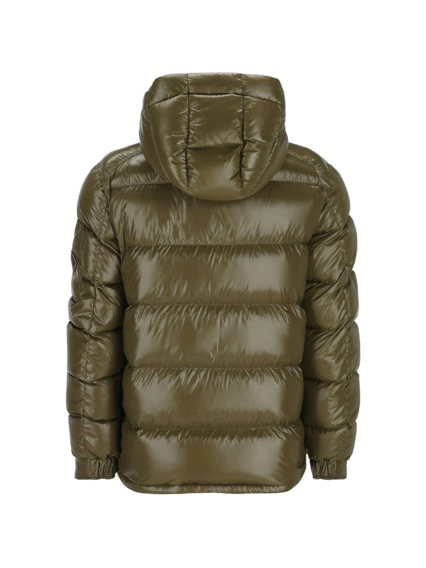 Herno Glossy Hooded Quilted Down Jacket