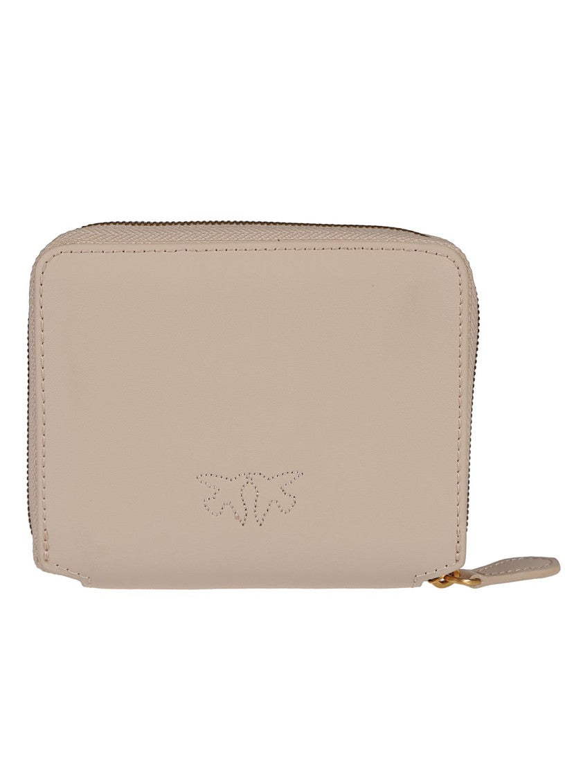 Pinko Taylor Smooth Calf Leather Zip-Around Wallet
