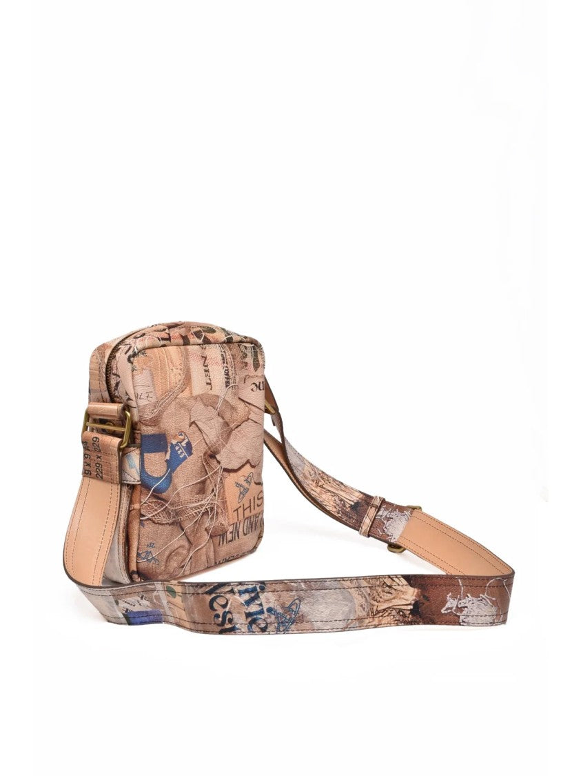 Vivienne Westwood Jackson Crossbody Bag With Graphic Elements And Adjustable Strap