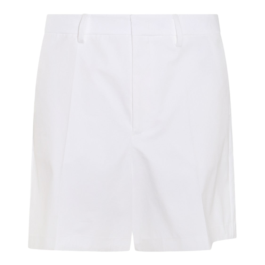 Valentino Tailored White Shorts With Minimalist Design
