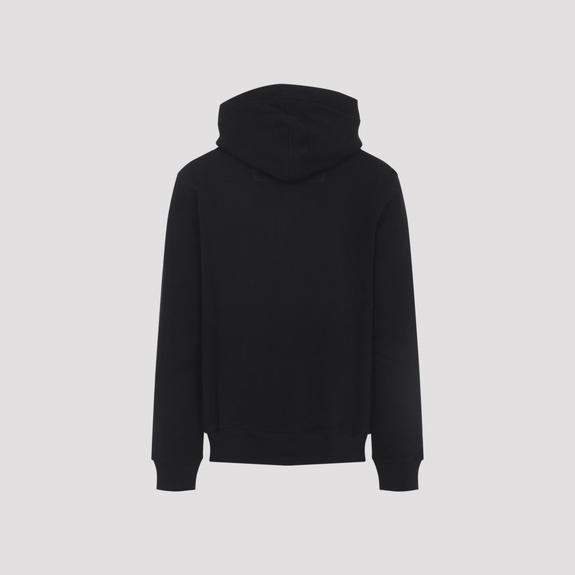 Lanvin Logo Black Cotton Hoodie