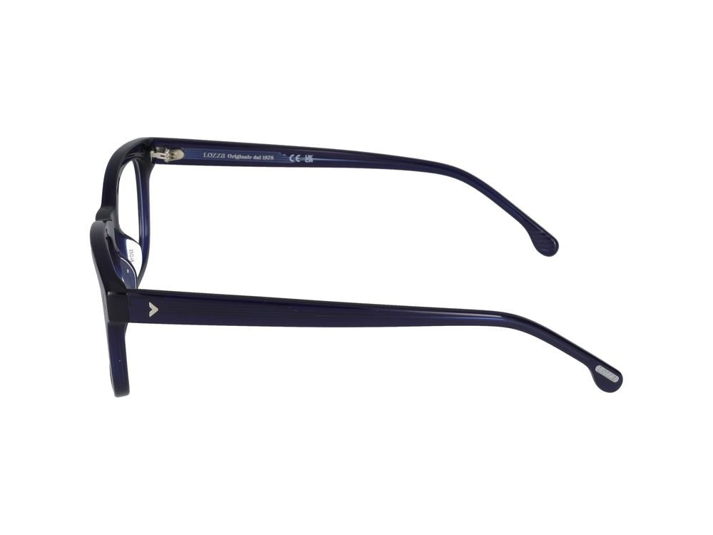 Lozza Eyeglasses Vl4275 0Agq Blue Transparent Shiny 52/19/145