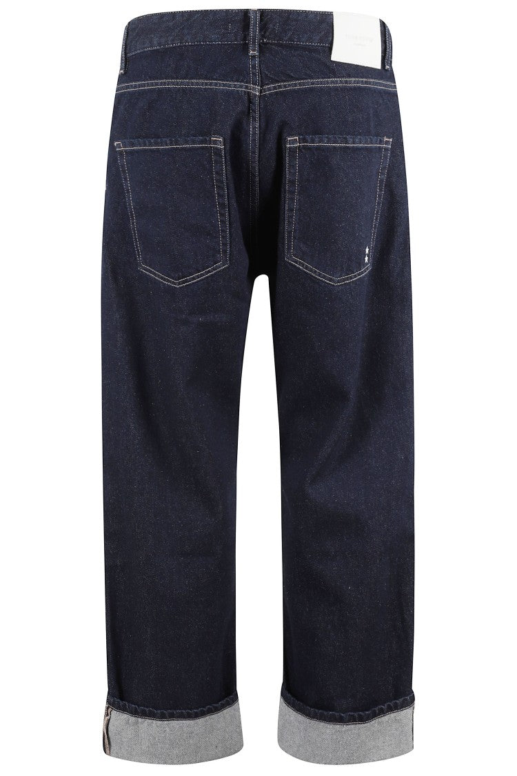 Icon Denim Ross Mid-Length Indigo Stone Denim Shorts