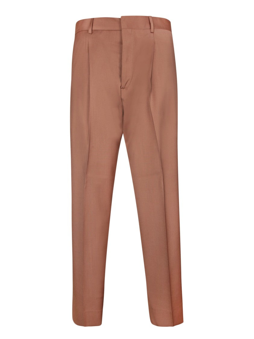 Costumein Brown Trousers With Tailored Fit