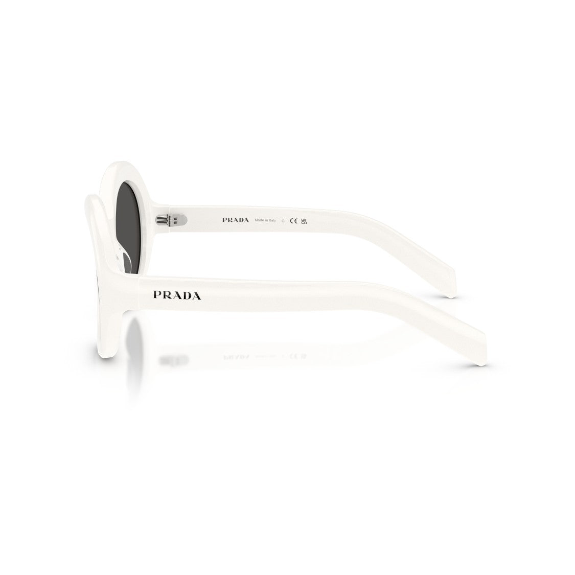 Prada 0Pr D08su Oversized Round Frame Sunglasses